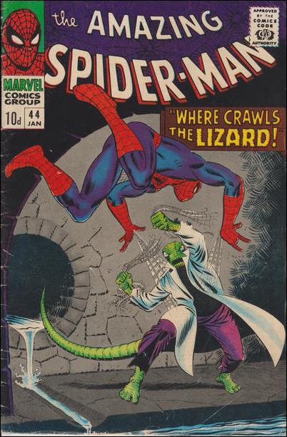 Amazing Spider-Man (1963) issue 44-B UK Price Cover