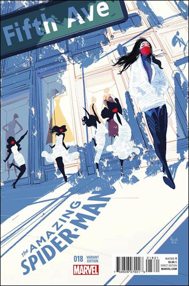 Amazing Spider-Man (2014) issue 18-B Pascal Campion New York City Cover
