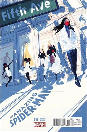Amazing Spider-Man (2014) issue 18-B Pascal Campion New York City Cover