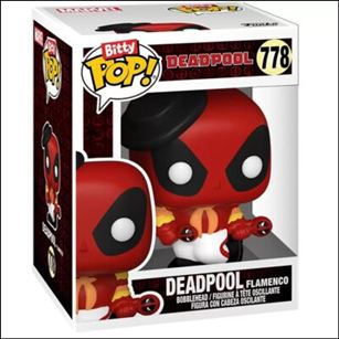 POP! Marvel figure 778-B Flamenco Deadpool (Bitty Pop)