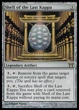 Magic the Gathering: Champions of Kamigawa (Base Set) card 269 Shell of the Last Kappa