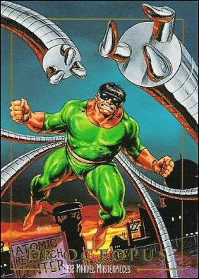 1992 Marvel Masterpieces (Base Set) card 25 Dr. Octopus