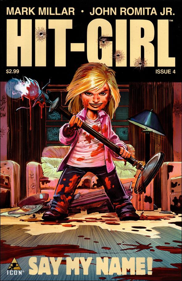 Hit-Girl (2012) issue 4 John Romita Jr. Cover