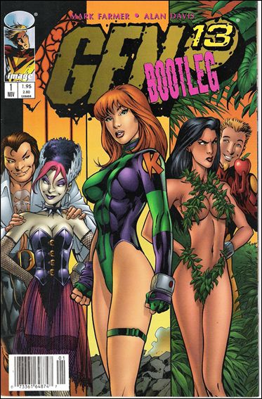 Gen13 Bootleg issue 1-C Newsstand Edition / Price Variant