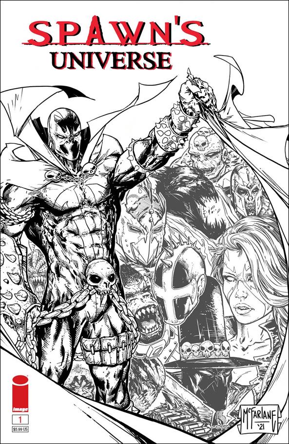 Spawn's Universe issue 1-H Jim Cheung Cover (2nd Printing)