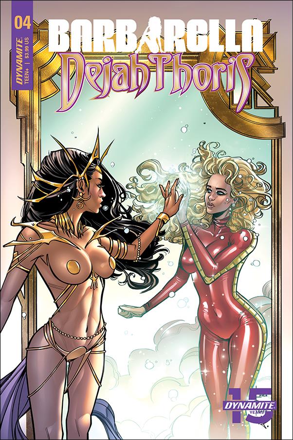 Barbarella / Dejah Thoris issue 4 Laura Braga Cover