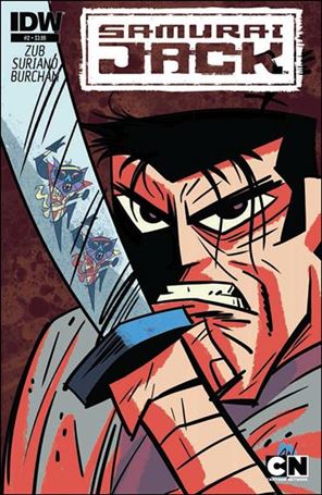 Samurai Jack issue 2 Andy Suriano Cover