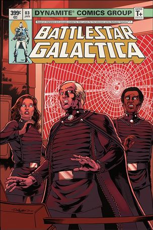 Battlestar Galactica (Classic) (2018) issue 3-B Daniel HDR Cover