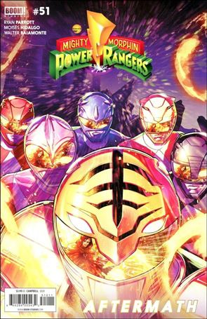 Mighty Morphin Power Rangers issue 51 Jamal Campbell Cover