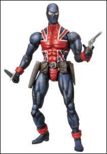 Marvel Universe (Series 1) figure 026-B Union Jack - Loose
