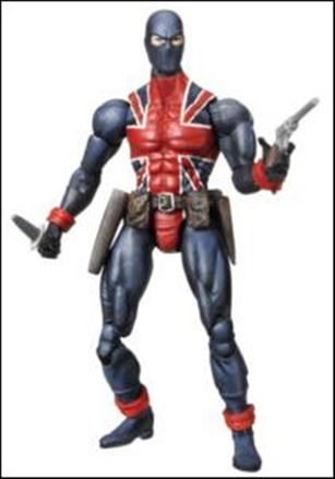 Marvel Universe (Series 1) figure 026-B Union Jack - Loose