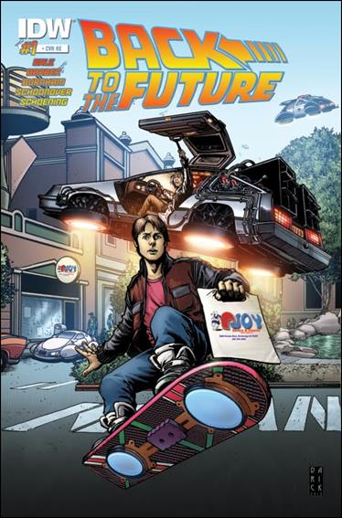 Back to the Future (2015) issue 1-MW Darick Robertson Njoy Games & Comics Cover