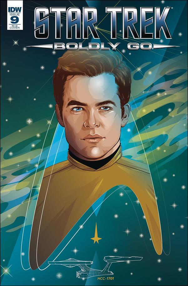 Star Trek: Boldly Go issue 9-D Cryssy Cheung 1:25 Cover