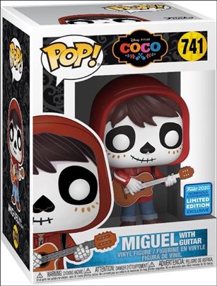 POP! Disney figure 741-B Miguel With Guitar Wondrous Convention Exclusive