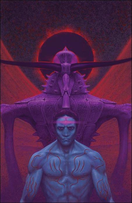 Power Lords (2025) issue 1-G Wayne Barlowe Virgin 1:50 Cover
