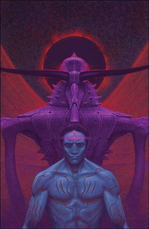 Power Lords (2025) issue 1-G Wayne Barlowe Virgin 1:50 Cover