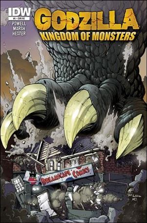 Godzilla: Kingdom of Monsters issue 1-NE Dreamscape Comics Cover 1/500
