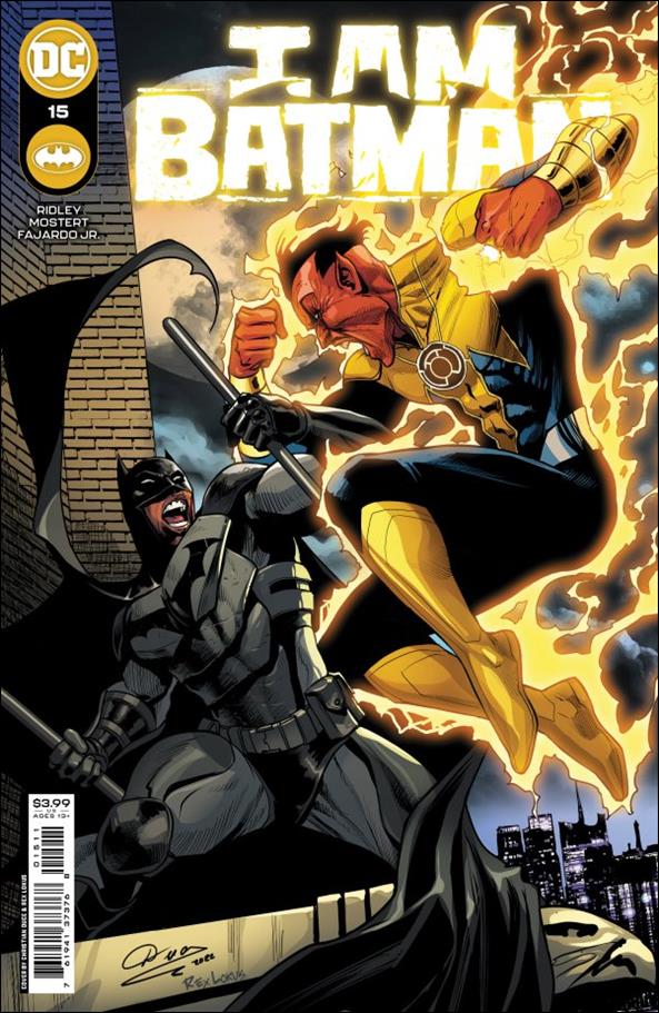 I am Batman issue 15 Christian Duce Cover