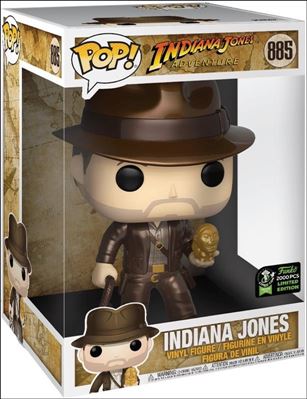 POP! Disney figure 885-B Indiana Jones (Metallic) (10 Inch) ECCC 1/2000