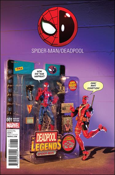 Spider-Man/Deadpool issue 1-F Action Figure Photo Cover