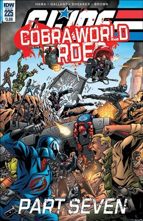 G.I. Joe: A Real American Hero issue 225 S L Gallant Wraparound Cover