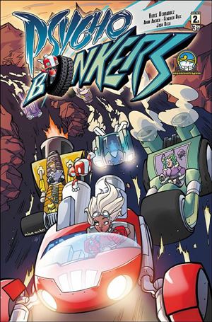 Psycho Bonkers issue 2 Adam Archer Cover