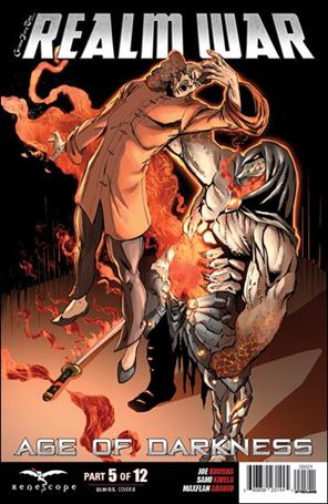 Grimm Fairy Tales Presents Realm War: Age of Darkness issue 5-B Pasquale Qualano Cover