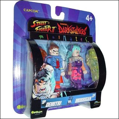 Street Fighter II Minimates (Series 1) figure 2 Dimitri/Morrigan