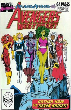 Avengers West Coast Annual Cover Image 1