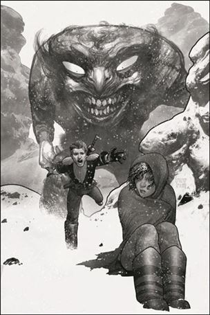 Higher Earth issue 7-D Frazer Irving 1:25 Black and White Virgin Cover