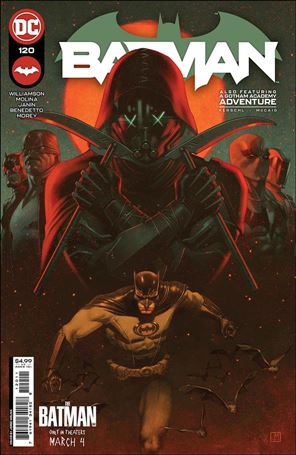 Batman (2016) issue 120 Jorge Molina Cover