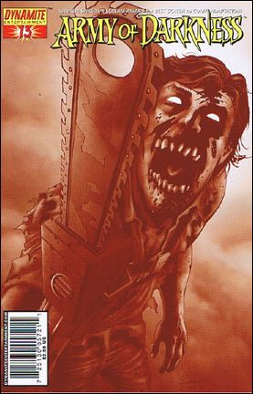 Army of Darkness (2006) issue 13-E Sean Phillips Red Cover (2nd Printing)