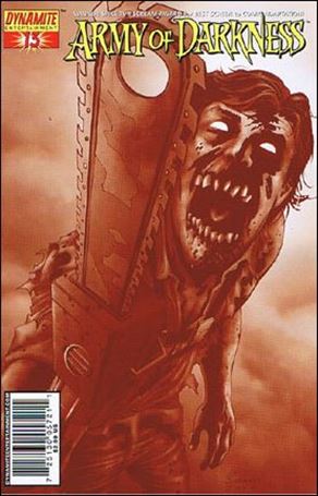 Army of Darkness (2006) issue 13-E Sean Phillips Red Cover (2nd Printing)