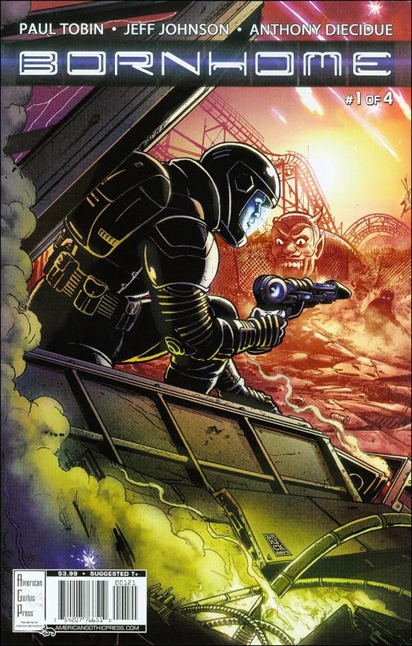 Bornhome issue 1-B Darick Robertson Cover