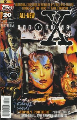X-Files (1995) issue 20-C DF Set (Signed by Gordon Purcell) 1/300