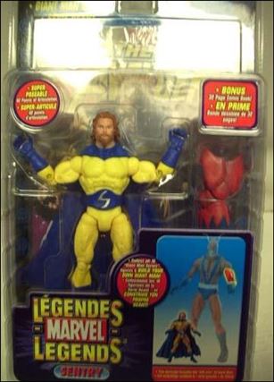 Marvel Legends (Giant Man Series) figure 7-C Sentry (Yellow Costume - Bearded) (Canada)