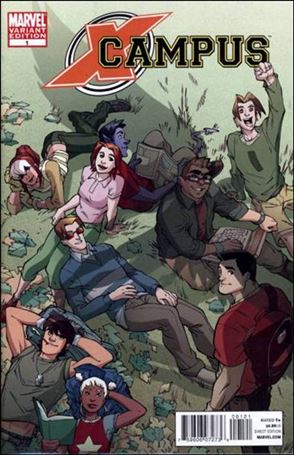 X-Campus issue 1-B Denis Medri Cover