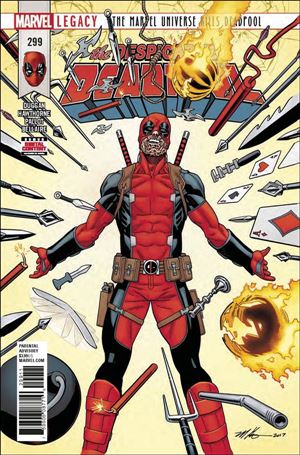 Despicable Deadpool issue 299 Mike Hawthorne Cover