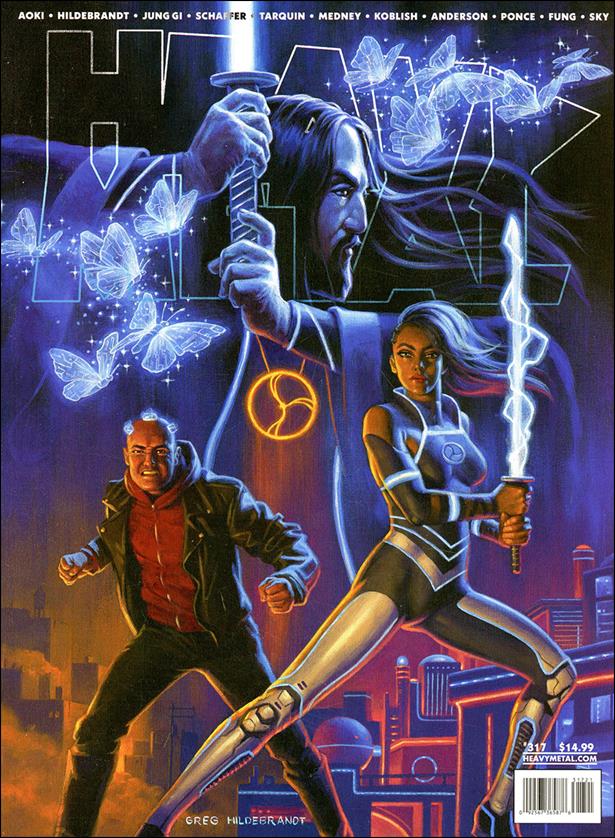 Heavy Metal issue 317-B Greg Hildebrandt Cover