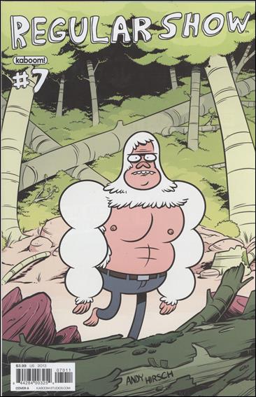 Regular Show issue 7 Andy Hirsch Cover