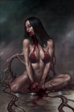 Vampirella Strikes (2022) issue 3-Q Lucio Parrillo Virgin Cover