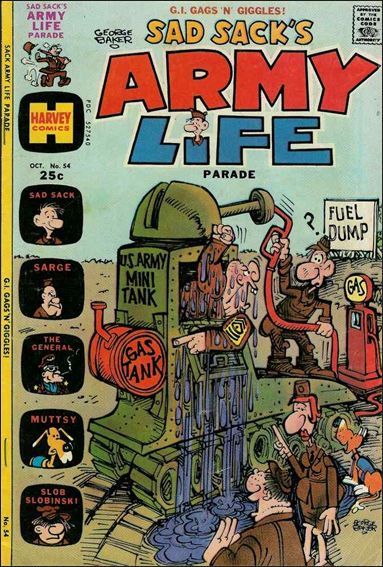 Sad Sack's Army Life Parade issue 54