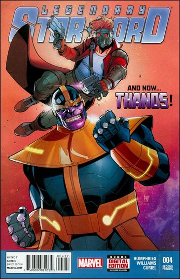 Legendary Star-Lord issue 4-D Paco Medina Cover (2nd Printing)