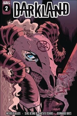 Darkland issue 2 Victor Santos Cover