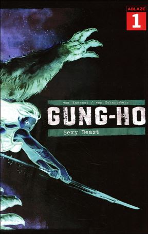 Gung-Ho: Sexy Beast issue 1-F Nic Klein 1:20 Negative Wraparound Cover