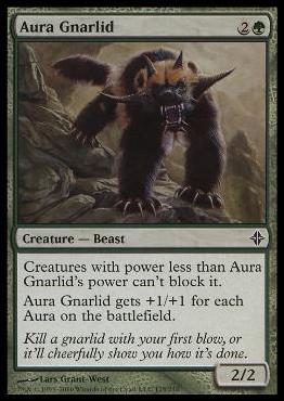 Magic the Gathering: Rise of the Eldrazi (Base Set) card 175 Aura Gnarlid