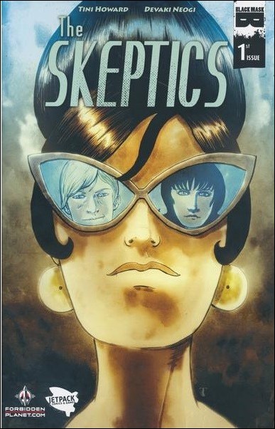 Skeptics issue 1-E Ben Templesmith Forbidden Planet / Jetpack Cover 
