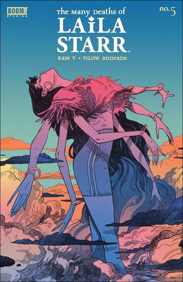 Many Deaths of Laila Starr issue 5 Filipe Andrade Cover