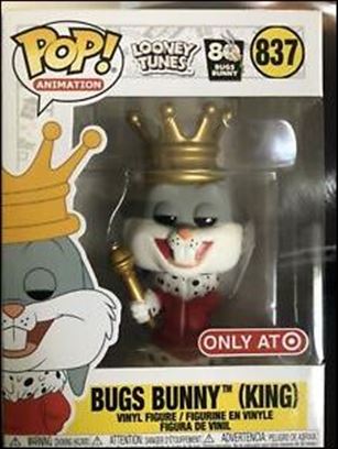 POP! Animation figure 837 Bugs Bunny (King)