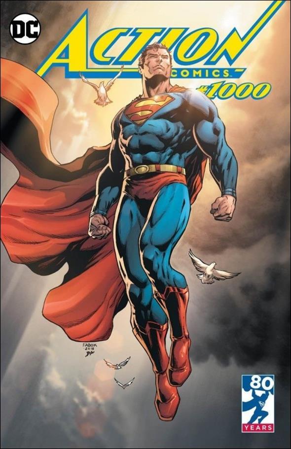 Action Comics (1938) issue 1000-LG Jason Fabok Yesteryear Comics Cover